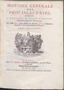Histoire Générale Des Provinces-Unies [...] T.4
