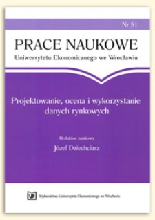 Porównanie strategii klasyfikacji danych symbolicznych. Prace Naukowe Uniwersytetu Ekonomicznego we Wrocławiu, 2009, Nr 51, s. 106-113