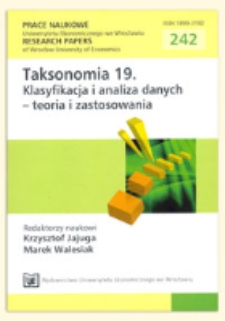 Zastosowanie metody ANP do porządkowania województw Polski pod względem dynamiki wykorzystania ICT w latach 2008-2010