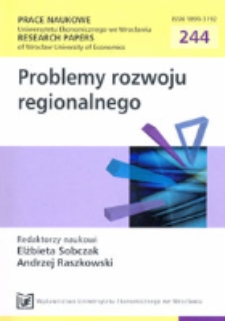 Regionalny system innowacji - ujęcie definicyjne i modelowe (dyskusje na gruncie teorii)