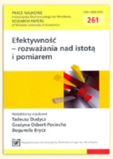 Charakter i dynamika zmian wybranych wyznaczników kondycji polskich małych przedsiębiorstw w warunkach kryzysu gospodarczego 2009-2010. Wyniki badań