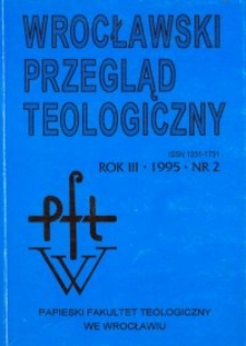 Wrocławski Przegląd Teologiczny, R.3 (1995), nr 2