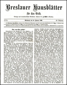 Breslauer Hausblätter für das Volk. Jg. 4, Nr. 3 (1866)