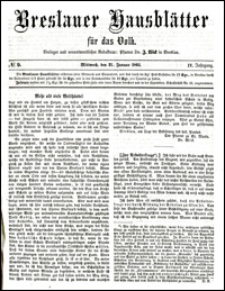 Breslauer Hausblätter für das Volk. Jg. 4, Nr. 9 (1866)
