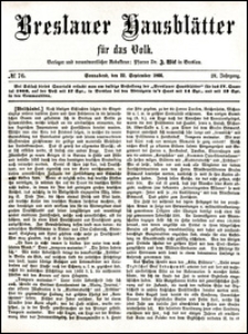 Breslauer Hausblätter für das Volk. Jg. 4, Nr. 76 (1866)