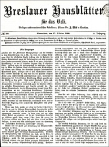 Breslauer Hausblätter für das Volk. Jg. 4, Nr. 86 (1866)