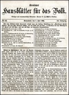 Breslauer Hausblätter für das Volk. Jg. 3, Nr. 52 (1865)