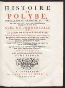 Histoire De Polybe, Nouvellement Traduite Du Grec […]. T. 2