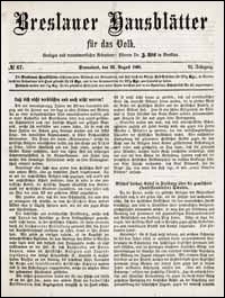 Breslauer Hausblätter für das Volk. Jg. 6, Nr. 68 (1868)