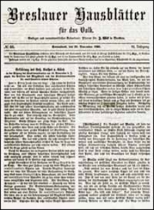 Breslauer Hausblätter für das Volk. Jg. 6, Nr. 95 (1868) + Beilage