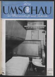 Die Umschau : Wochenschschrift über die Fortschritte in Wissenschaft und Technik. 45. Jahrgang, 1941, Heft 42