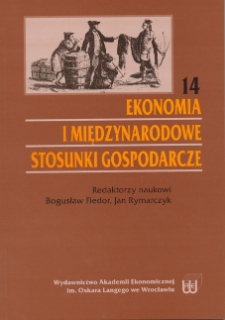Prace Naukowe Akademii Ekonomicznej im. Oskara Langego we Wrocławiu, 2007, Nr 1164