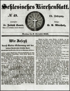 Schlesisches Kirchenblatt. Jg. 9, Nr. 49 (1843)