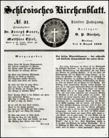 Schlesisches Kirchenblatt. Jg. 5, Nr. 31 (1839)