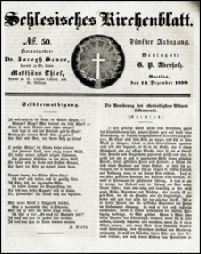 Schlesisches Kirchenblatt. Jg. 5, Nr. 50 (1839)