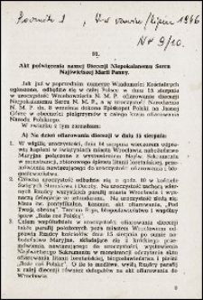 Wiadomości Kościelne. R. 1, 1946, nr 9-10