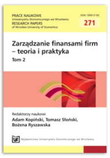Wpływ Wałbrzyskiej Specjalnej Strefy Ekonomicznej na sektor finansów publicznych