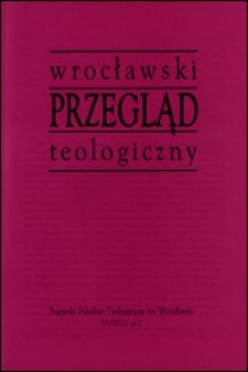 Wrocławski Przegląd Teologiczny. R. 10 (2002), nr 2
