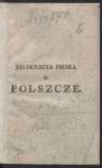 Negocyacya Pruska W Polszcze