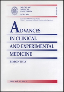Advances in Clinical and Experimental Medicine, Vol. 12, 2003, nr 3