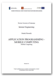 Application programming - mobile computing : mobile computing