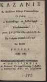 Kazanie X. Massillona, Biskupa Klermonckiego O Poście [&hellip;]