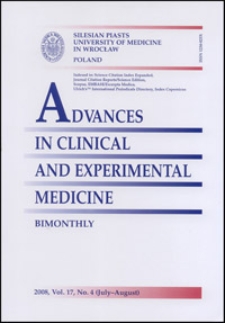 Advances in Clinical and Experimental Medicine, Vol. 17, 2008, nr 4