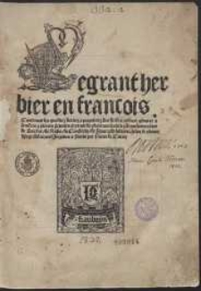 Arbolaire (Le grand herbier)