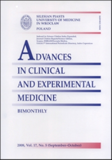 Advances in Clinical and Experimental Medicine, Vol. 17, 2008, nr 5