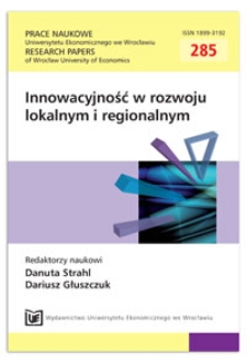 Przemysłowe łańcuchy dostaw w kształtowaniu aktywności innowacyjnej województwa zachodniopomorskiego w latach 2009−2011