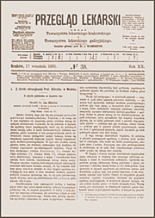 O użyciu jodoformu w leczeniu ran, Przegląd Lekarski, 1881, R. 20, nr 38, s. 493-495