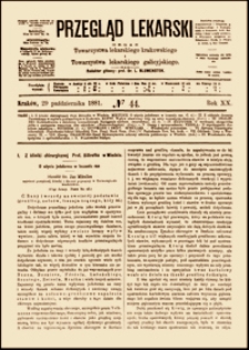 O użyciu jodoformu w leczeniu ran, Przegląd Lekarski, 1881, R. 20, nr 44, s. 577-578