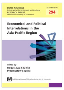 The government perspective on Chinese outward foreign direct investment. Prace Naukowe Uniwersytetu Ekonomicznego we Wrocławiu = Research Papers of Wrocław University of Economics, 2013, Nr 294, s. 144-153