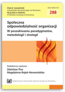 Analiza wrażliwości polskich nabywców indywidualnych na działania z zakresu marketingu społecznego podejmowane przez wytwórców dóbr i usług konsumpcyjnych