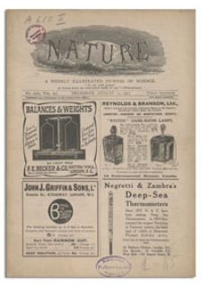 Nature : a Weekly Illustrated Journal of Science. Volume 95, 1915 August 12, [No. 2389]