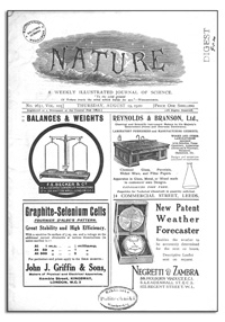 Nature : a Weekly Illustrated Journal of Science. Volume 105, 1920 August 19, [No. 2651]