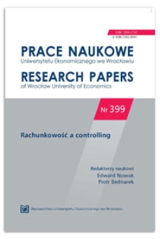 Controlling strategiczny szkoły wyższej. Prace Naukowe Uniwersytetu Ekonomicznego we Wrocławiu = Research Papers of Wrocław University of Economics, 2015, Nr 399, s. 84-102