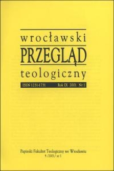 Wrocławski Przegląd Teologiczny, R.9 (2001), nr 1