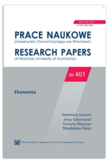 Applicability of reference based appraisals in assessment of real sector investment projects. Prace Naukowe Uniwersytetu Ekonomicznego we Wrocławiu = Research Papers of Wrocław University of Economics, 2015, Nr 401, s. 58-68