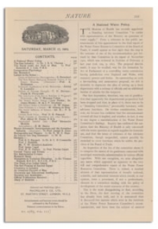 Nature : a Weekly Illustrated Journal of Science. Volume 111, 1923 March 17, [No. 2785]