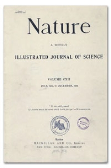 Nature : a Weekly Illustrated Journal of Science. Volume 112, 1923 August 4, [No. 2805]
