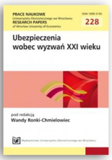Zakłady ubezpieczeń a inne instytucje pośrednictwa finansowego w Polsce w latach 2005&ndash;2009