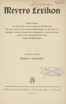 Meyers Lexikon. 9. Bd., Rakett-Soxhlet