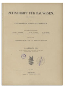 Zeitschrift für Bauwesen, Jr. 70, 1920, H. 1-3