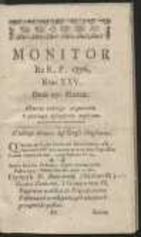 Monitor. R.1776 Nr 25
