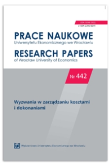 Analiza struktury kosztów w publicznych szkołach wyższych w Polsce