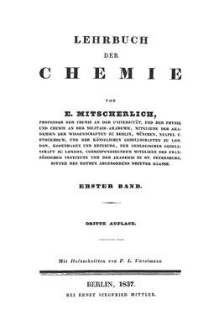 Lehrbuch der Chemie. 1. Bd.