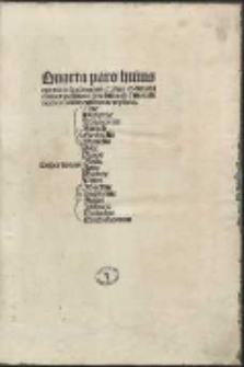 Quarta pars huius operis in se co[n]tinens glosam ordinaria[m] cum expositione lyre litterali & morali, nec non additionibus ac replicis. Super libros Esaie, Hieremie [...] Machabeorum