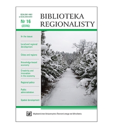 The effects of revitalizing actions – identification and significance for the development policy of a region (a case study of Opolskie Voivodeship)