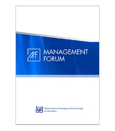 Spis treści [Management Forum, 2017, vol. 5, no. 1]